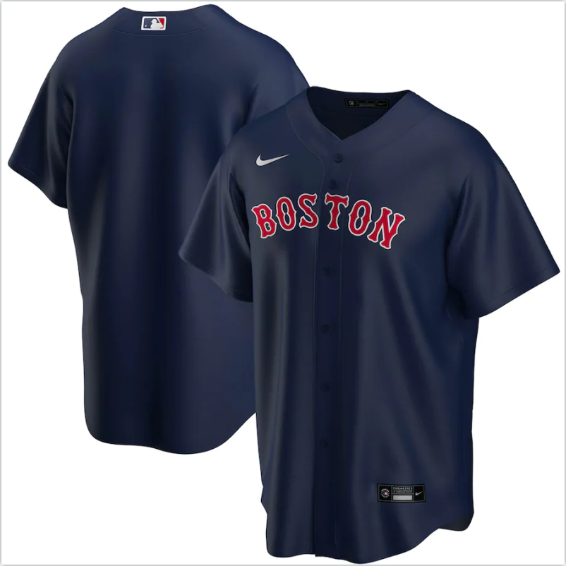 Men's Boston Red Sox Black Blue Gray Base Stitched Jersey Men's Boston Red Sox Black Blue Gray Base Stitched Jersey